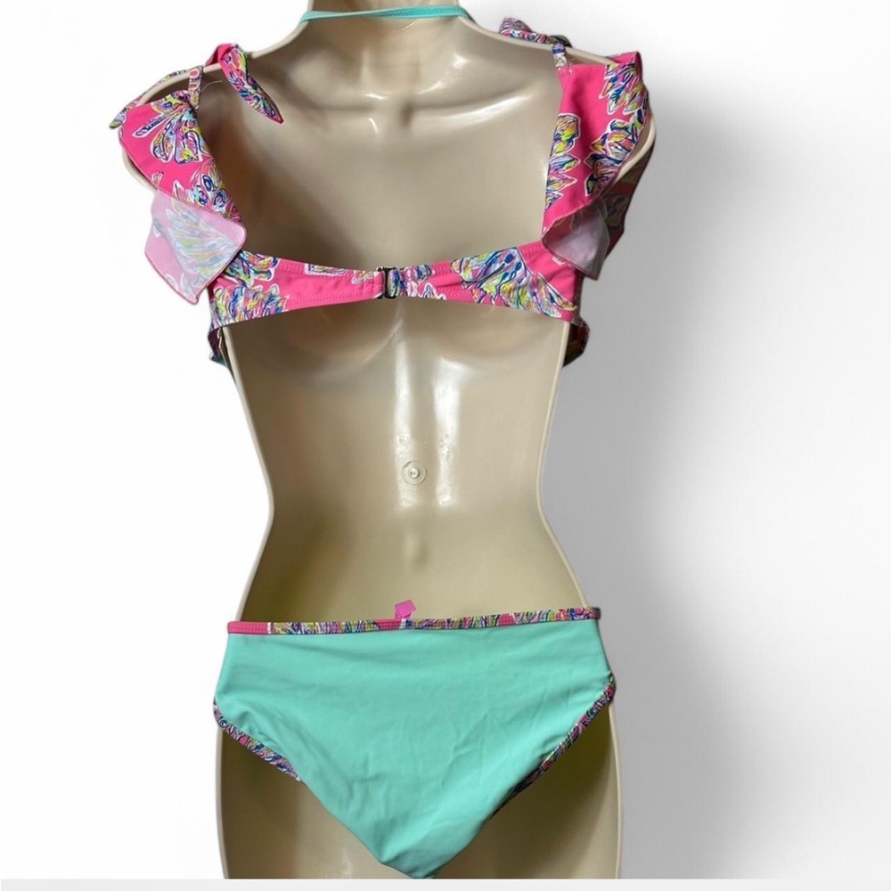 ‎Bright Colorful Off Shoulder Bikini - Picture 5 of 9